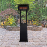 Bromic Heating 85" Tungsten Smart-Heat™ Propane Gas Freestanding Portable Patio Heater, 38,500 BTU [BH0510001] (SAK73814)