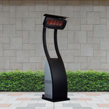 Bromic Heating 85" Tungsten Smart-Heat™ Propane Gas Freestanding Portable Patio Heater, 38,500 BTU [BH0510001] (SAK73814)