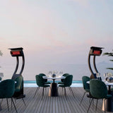 Bromic Heating 85" Tungsten Smart-Heat™ Propane Gas Freestanding Portable Patio Heater, 38,500 BTU [BH0510001] (SAK73814)