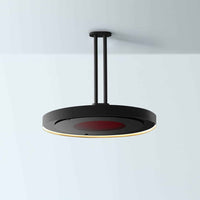 Bromic Heating Eclipse Smart-Heat™ 28-Inch Dual Element 240V Electric Infrared Patio Heater W/ Twin Pole, 2900W [BH0920001-1] (SAK41624)
