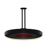 Bromic Heating Eclipse Smart-Heat™ 28-Inch Dual Element 240V Electric Infrared Patio Heater W/ Twin Pole, 2900W [BH0920001-1] (SAK41624)