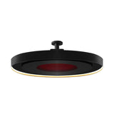 Bromic Heating Eclipse Smart-Heat™ 28-Inch Dual Element 240V Electric Infrared Patio Heater W/ Twin Pole, 2900W [BH0920001-1] (SAK41624)