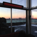 Bromic Heating Tungsten Smart-Heat™ 44-Inch 2000W Single Element 240V Electric Infrared Patio Heater [BH0420030] (SAK48513)