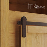 Mini Straight Strap Barn Door Hardware Kit