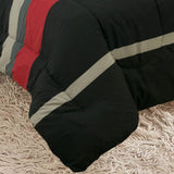 Brooklyn Flat Rugby Stripe Bed-in-a-Bag Set