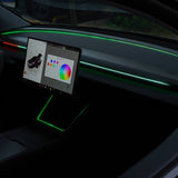 TESERY NeuroLight丨Model 3/Y Dashboard RGB Lights with Integrated BSD System