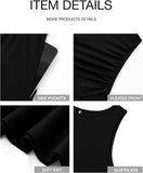 BTFBM Summer Maxi Dresses for Women 2025 Sleeveless Casual Ruched High Waisted Tank Long Sundress Flowy Beach Fall Dress