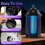 Bug Zapper Indoor, Fly Zappers Electric Mosquitoes Insect Gant Fruit Flies Moth Traps with 4200V for Home Living Room Bedroom Kitchen Backyard Patio Garage Office Camping