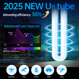 Bug Zapper Indoor, Fly Zappers Electric Mosquitoes Insect Gant Fruit Flies Moth Traps with 4200V for Home Living Room Bedroom Kitchen Backyard Patio Garage Office Camping