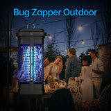 Bug Zapper Indoor, Fly Zappers Electric Mosquitoes Insect Gant Fruit Flies Moth Traps with 4200V for Home Living Room Bedroom Kitchen Backyard Patio Garage Office Camping