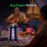 Bug Zapper Indoor, Fly Zappers Electric Mosquitoes Insect Gant Fruit Flies Moth Traps with 4200V for Home Living Room Bedroom Kitchen Backyard Patio Garage Office Camping