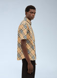 Burberry Men Check Poplin Shirt