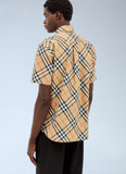 Burberry Men Check Poplin Shirt