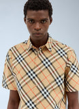 Burberry Men Check Poplin Shirt