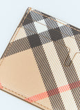 Burberry Men Check Cardholder