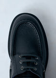 Burberry Men Leather Raft Boat Shoes