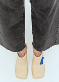 Burberry Women Rubber Highland Mules