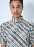 Burberry Women Crop Check Shirt