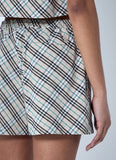 Burberry Women Check Drawstring Shorts