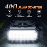 【Hot Sale】Buture Beta06 Car Jump Starter 5000A with Air Compressor