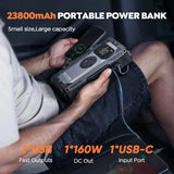 【Hot Sale】Buture Beta06 Car Jump Starter 5000A with Air Compressor