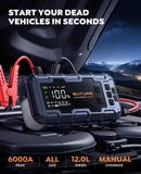 【Top-Rated】Buture Beta07 Car Jump Starter 6000A丨160PSI Smart Inflating, PD45W Fast Charge