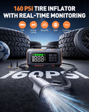 【Flash Sale】Buture Beta09 Car Jump Starter 8000A with 160 PSI Air Compressor丨16-in-1 Roadside Kit