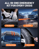 【Flash Sale】Buture Beta09 Car Jump Starter 8000A with 160 PSI Air Compressor丨16-in-1 Roadside Kit