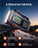 【Flash Sale】Buture Beta09 Car Jump Starter 8000A with 160 PSI Air Compressor丨16-in-1 Roadside Kit