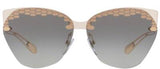 Bvlgari 6107 2050/11 Gradient Lens Gold Metal Sunglasses
