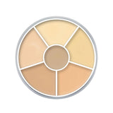 Kryolan Concealer Circle 6-Color Palette 40g