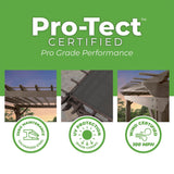 [10X12FT] Alora Heavy-Duty Backyard Galvanized Steel Powder Coated Pergola (91358672)