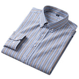 Men's Cotton Long Sleeve Oxford Woven Shirts