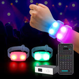 Concert And Music Festival Cheering Props LED Light-up Wristbands