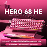 Magnetic Axis Keyboard Manufacturing Machinery Wired RGB Lamp Effect Home Office