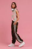 BiBi Side Lines Camouflage Track Pants