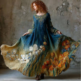 Fashionable Casual Dress With Digital Print