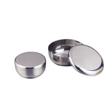Stainless Steel Korean-style Single-layer Lidded Bowl
