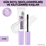 Maybelline Super Lock Brow Glue: 24H Laminated Eyebrow Mascara for Defined, Sweat & Smudge Proof, All Day Eyebrow Styling & Shaping