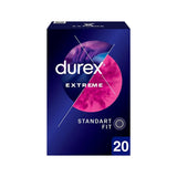 Durex Extreme Ribbed & Dotted Condoms 20-Pack