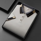 Men's Casual All-matching Summer Lapels Short Sleeve
