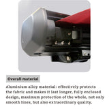 D8300 Full Box Retractable Awning 2-6m & 1.5-3m  Heavy Duty Motorized Patio Canopy With LED Light Remote  Smart Rain Wind Sensor