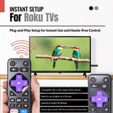 Anderic Substitute for Roku Standard IR Streaming Remote Control [RRST01]