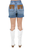 Willow Fringe Short Medium Wash