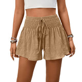 New Womens Fashion Y2K Drawstring Shorts Skirt