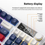Wireless Bluetooth Keyboard Mouse Suit Mechanical Feeling