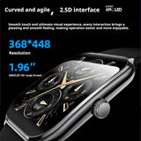 KP-S102 Best Selling Smartwatch Bluetooth Calling Blood Pressure Monitor Pedometer Curved Screen Narrow Bezel Waterproof Sports Watch In Stock