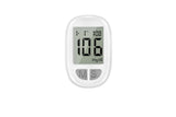 Portable Blood Glucose Meter Kit - Auto Coding, Fast 10s Results, Includes 50 Test Strips & 50 Lancets