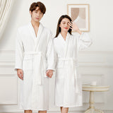 Towel Material Bathrobe Men's And Women's Pajamas