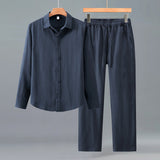 High-end Quality Tencel-linen Casual Mens Suit